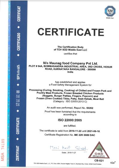 Certififcate